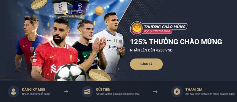 Trang M88 chính thức
